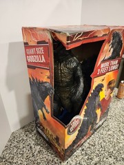 Giant Size Godzilla 40″ Long 24″ Tall JAKKS PACIFIC 2014 MIB NEW Sealed #2
