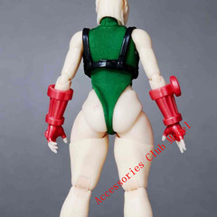 1/12 Custom Green Outfit Set for 6″ Romankey Action Figure Body
