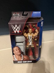 WWE Elite Series 91 ROB VAN DAM 6” Figure Brand New In Box 2021 RVD ECW WWF