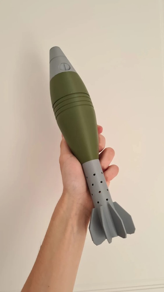 60mm Mortar Round 1:1 Prop Storage