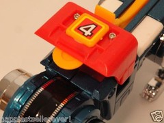 Original Voltron GB36 Yellow Blue Red Green Black Lion Weapon Lot Set Missile