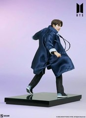 BTS IDOL Jung Kook Non-scale Statue Blue Figure Official Sideshow From Japan