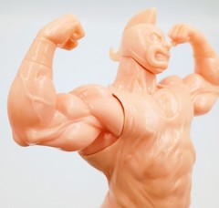CCP Muscular Collection Kinnikuman Suguru Flesh Color Unpainted Figure Outlet