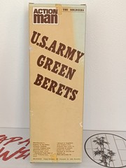 Vintage 1978 PALITOY U.S. ARMY GREEN BERETS ACTION MAN Eagle Eyes Figure in Box