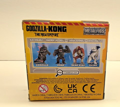 NEW! SET OF 2: KONG & SKAR KING KEYCHAIN Godzilla x Kong Metal 2.5” DIE CAST