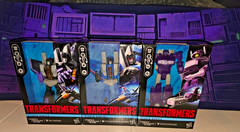 3 NEW Transformers Studio Series 86 Voyager Thundercracker Skywarp Shockwave LOT