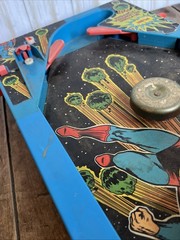1978 Mattel SUPERMAN Spinball Pinball – Retro Tabletop Pinball Game