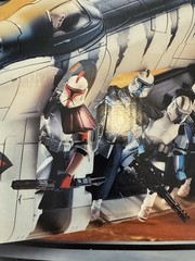 Star Wars Saga Collection Clone Wars Republic Gunship Tiger Shark Hasbro 2006