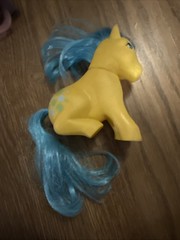 Lot Of 6 Vintage 1980s My Little Pony Toys, G1 Unicorns Pegasus