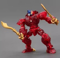 New Deformabl Robot Optimus Primal Maximal Caesar RT-01R Red Action Figure Toys