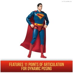 DC Comics SUPERMAN, 12-inch Superhero Action Figure, for Ages 4 and up