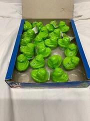 TOPPS GHOSTBUSTERS SLIMER 1989 HEAD BUST CANDY BOX CONTAINERS DISPENSER 20 PIECE