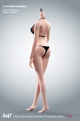 1:6 Flexible Female Pale Skin Figure With details Body Hand shape+Bikini Set Toy