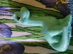 Paw Patrol Dino Mystery Mini Brachiosaurus Dinosaur Toy Figure Cyan Teal Blue