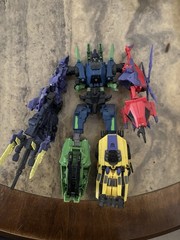 Transformers Generators Fall Of Cybertron (FOC) Combaticons, set of 5 figures.