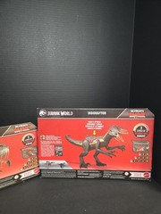 Lot Of 2 Mattel Jurassic World Ultimate Damage Indoraptor & Scorpios Rex