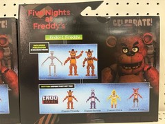 Five Nights At Freddys Jazwares Bonnie and Freddy Endo Series Action Figure FNAF