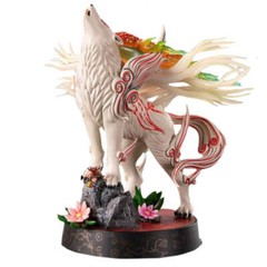 Okami Shinraui Celestial Howl PVC Statue Collectible Highly Detailed Figures