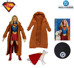 McFarlane DC Multiverse Supergirl & Puppy Deluxe Ver. Gold Label Action Figure