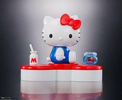 BANDAI CHOGOKIN HELLO KITTY (45TH ANNIVERSARY) 60mm FIGURE