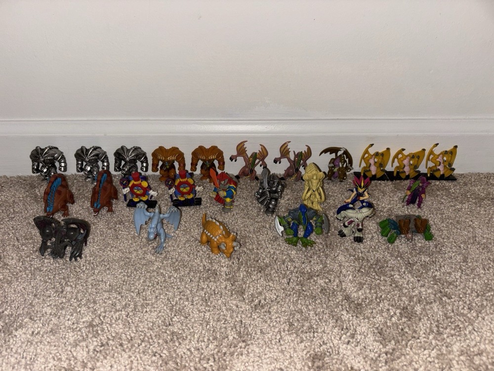 Yu-Gi-Oh Takahashi Mini Figure Lot 28 Exodia Yugi Dark Magician Time Wizard
