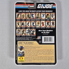 GI Joe 25th Anniversary Snow Serpent Cobra Polar Assault NEW Package wear*