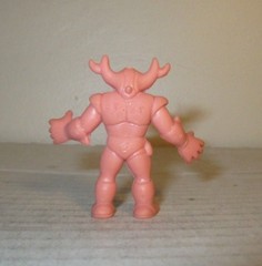 80’s M.U.S.C.L.E. Men Kinnikuman Flesh Color 2″ Black Buffalo Figure #179 Mattel