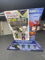 Fisher-Price Hero World Superfriends Voice Comm Superman Figure USA Toys NIB T2
