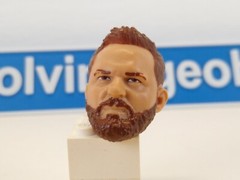 WWE Cash Wheeler Head Custom Fodder Wrestling Accessory AEW FTR The Revival
