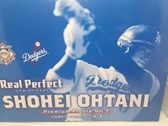 Shohei Ohtani Premium Figure Vol.2 Real Perfect Dodgers Ensky Japan New