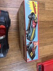 Mattel Big Jim LAZERVETTE Double Trouble Sports Car / Attack Machine w/ Box 70’s