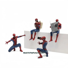 Spider Man Action Figure 7-9cm Superhero Mini Collectible Toy Model for Kids USA