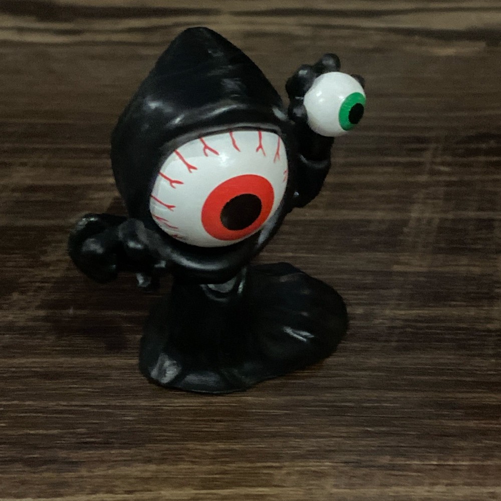 Ninja Kidz Eyeball Rare Grim Reaper Mini Action Figure 3 Inch.