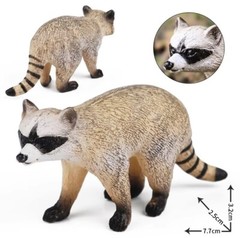Standing Raccoon Animal Toy PVC Action Figure Kids Toys Party Gifts