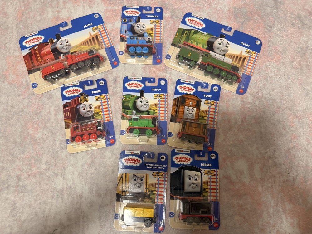 Thomas and Friends 2026 Metal Die Cast Set of 8 Plus James &Henry Brand New Seal