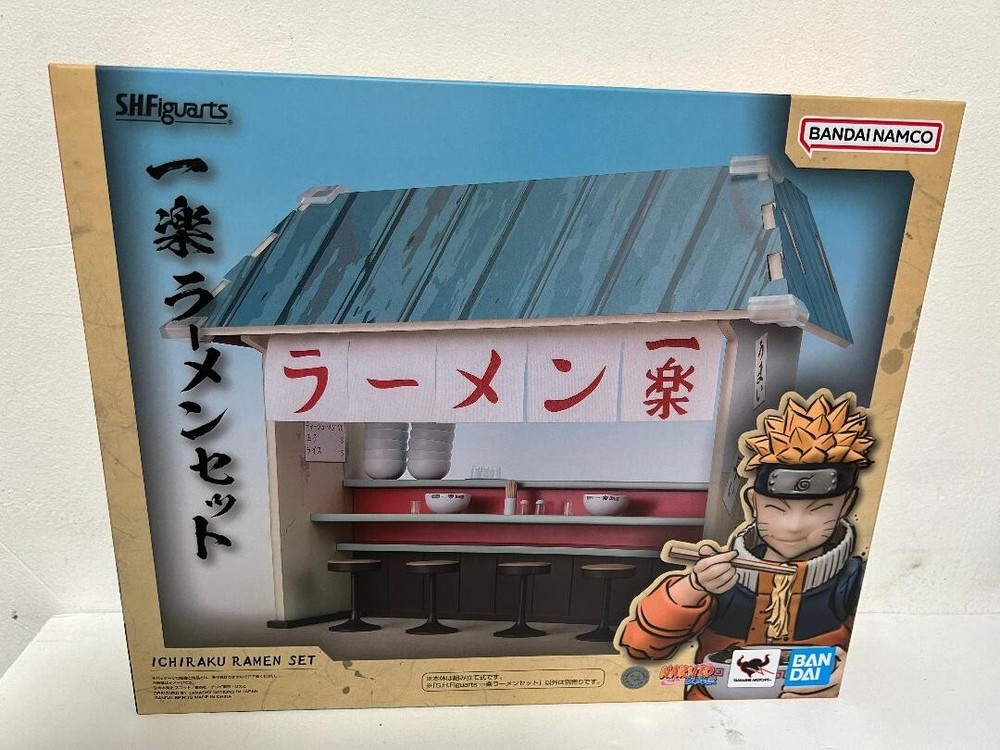 Bandai S.H.Figuarts Ichiraku Ramen Noodle Diorama Set NARUTO Shippuden IN-STOCK