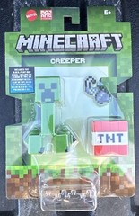 Minecraft Mojang Creeper with TNT Action Figure 2024