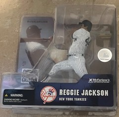 2004 Mcfarlane Cooperstown Collection Reggie Jackson New York Yankees Figure