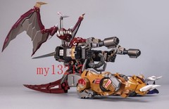 New Power Rangers Dino Megazord Action Figure Toy 25cm Combined Separate Diecast