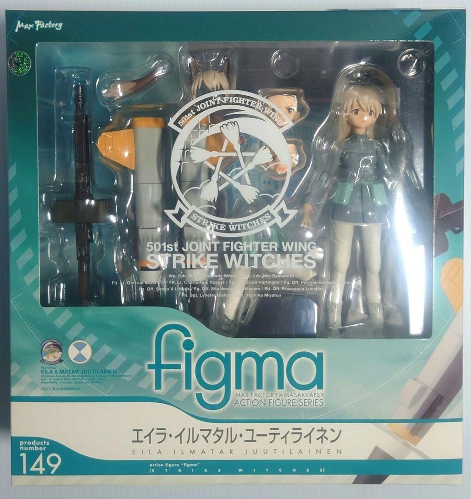 figma Strike Witches Eira Ilmatar Juutilainen Action Figure Height 5.3 inch