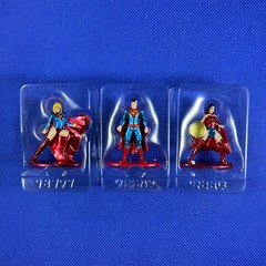 Supergirl Superman Wonder Woman DC Comics Jada Nano Die-Cast Metal Figures Lot
