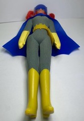 Vintage Mego Batgirl – Batman Action Figure – Original head body suit cowl Boots