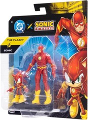 DC X Sonic Action Figure Multipack: Sonic as The Flash & The Flash – 2.5″ & 5″