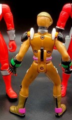 Power Rangers Time Force 5 “Time Force Rangers & Cyclobot” (Complete Base Set)