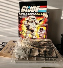 G.I. Joe 1983 Battle Armor S.N.A.K.E New Unopened Bag,