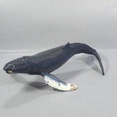 VTG Safari LTD 1991 Monterrey Bay Sea Aquarium Humpback Whale 15” Solid Rubber
