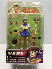 Capcom Street Fighter Round 3 Variant Sakura Action Figure Sota Toys 2005