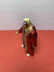 1999 WCW Evolution Of Sting Figure with Red & Gold Robe Red White & Black Face