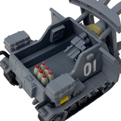 HiPlay Metal Slug X: Tank, Mecha Anime Style Plastic Tank Model Kits