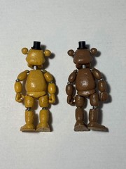 Funko 2016 Five Nights at Freddy’s Golden Freddy Fazbear 5” FNAF Figures Set